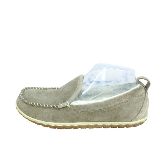 LL Bean Mountain Slippers Moccasin Dark Cement Size 8 M - Picture 1 of 9